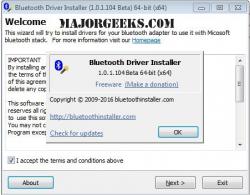 Official Download Mirror for Bluetooth Driver Installer
