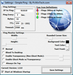 Official Download Mirror for Simple Ping