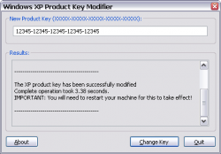 Official Download Mirror for Windows XP Product Key Modifier