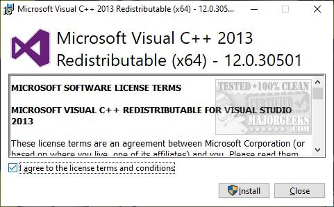 Vcomp1 Dll Is Missing Error Majorgeeks