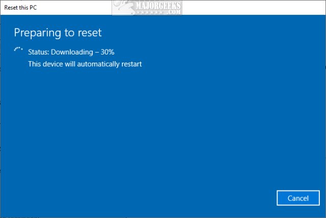 How to Reset or Reinstall Windows 10 Using the Cloud (Step-by-Step ...