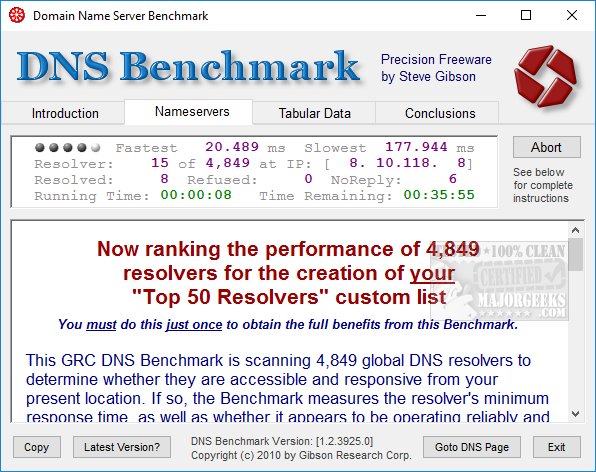 Dns benchmark download