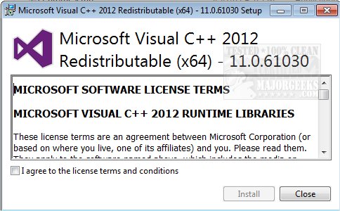 Download Microsoft Visual C 12 Redistributable Majorgeeks