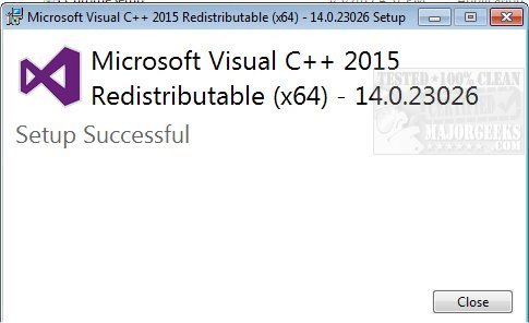 Download Microsoft Visual C 15 Redistributable Majorgeeks