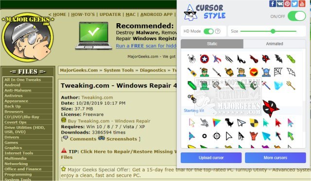 Major geeks. MAJORGEEKS Windows tweaks. MAJORGEEKS. Monika Custom cursor download.