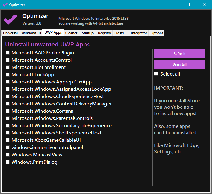 Etc setting. Windows Optimizer. Optimizer Windows 10. Windows 10 Optimization программа. Optimizer-13.4.