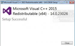 Microsoft visual c++ 2015 sp1 redistributable package x64 free download