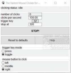 The fastest mouse clicker for windows как пользоваться